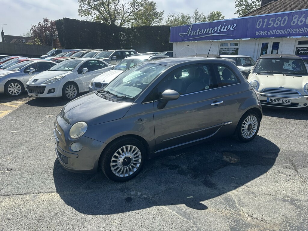 Fiat 500 Hatchback 1.2 Lounge 201010 RJ10JFK Grey #5
