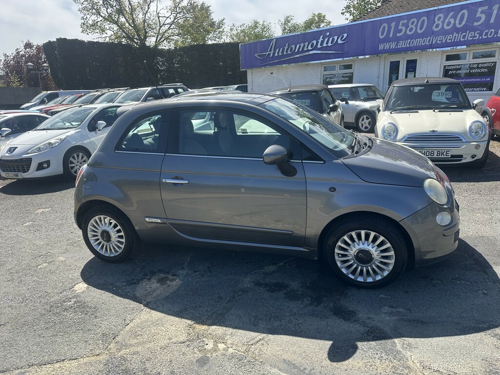 Fiat 500 Hatchback 1.2 Lounge 201010 RJ10JFK Grey #3