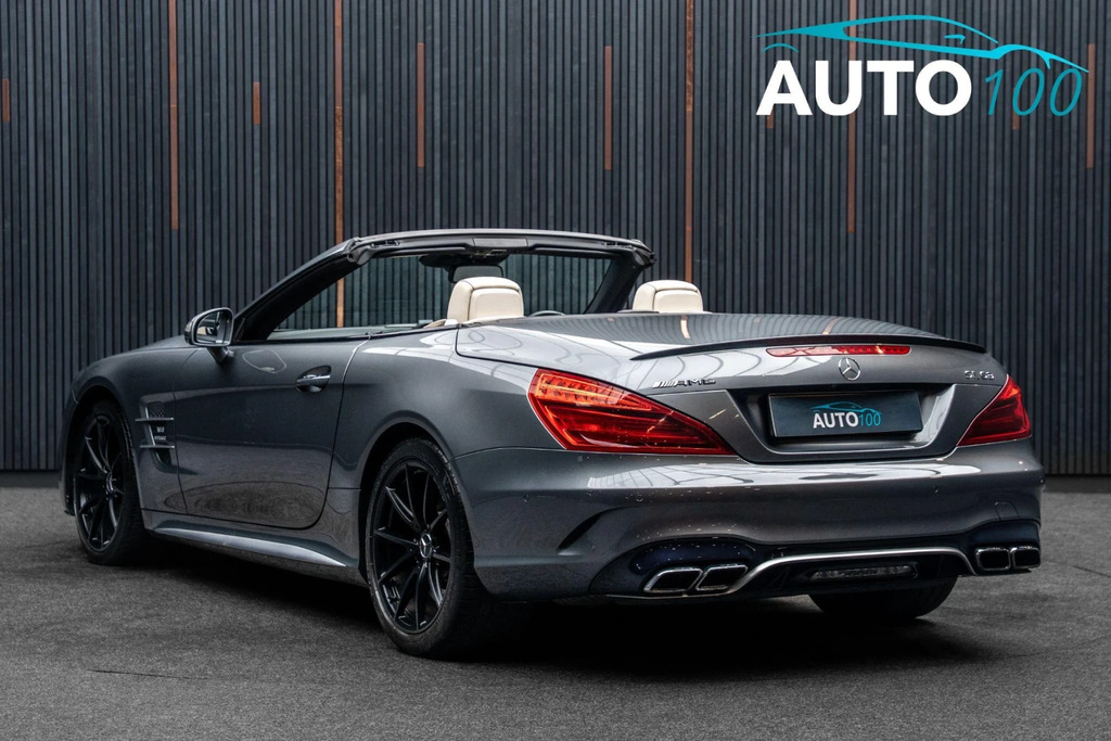 Mercedes-Benz SL Class 5.5 Sl63 V8 Amg Roadster Spds Mct Euro 6 Ss Grey #3