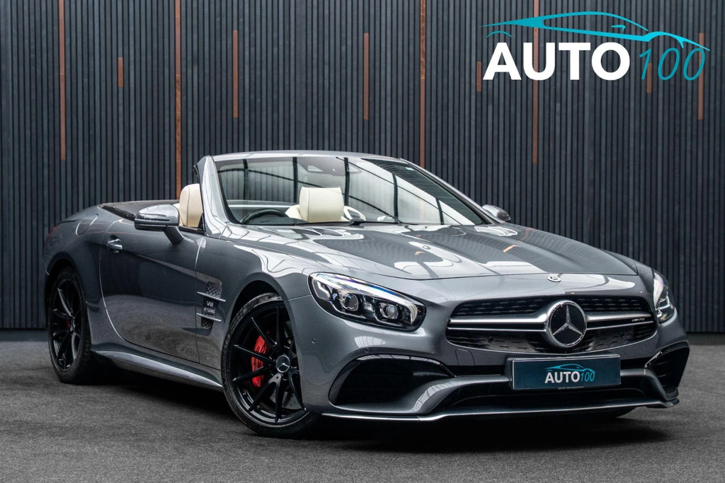 Mercedes-Benz SL Class 5.5 Sl63 V8 Amg Roadster Spds Mct Euro 6 Ss Grey