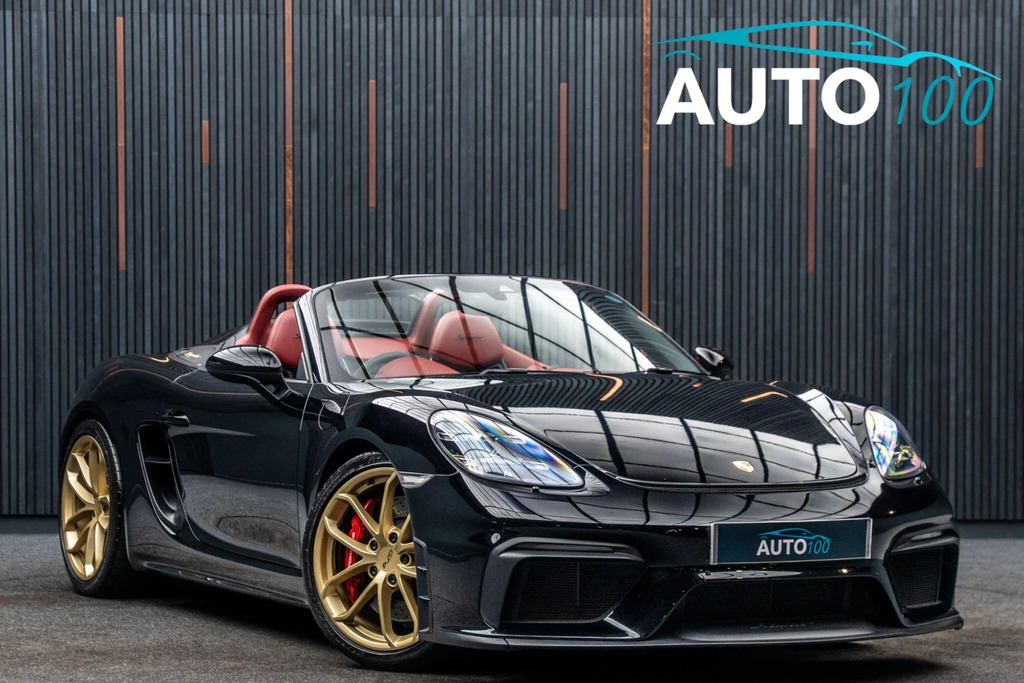 Porsche 718 Spyder 4.0 Spyder Euro 6 Ss Black