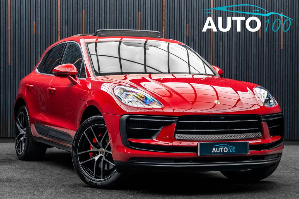 Porsche Macan 2.9T V6 S Pdk 4Wd Euro 6 Ss Red