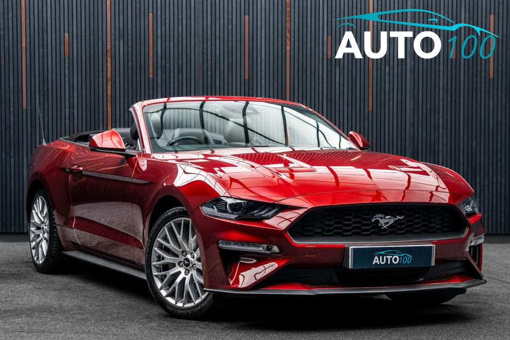 Ford Mustang 2.3T Ecoboost Selshift Euro 6 Red