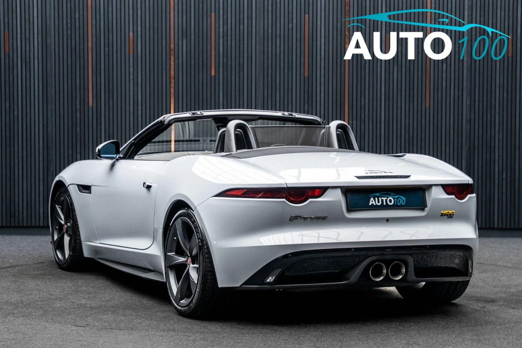 Jaguar F-Type 3.0 V6 400 Sport Awd Euro 6 Ss White #3