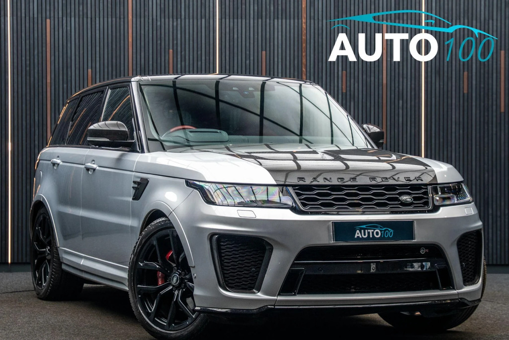 Land Rover Range Rover Sport 5.0 P575 V8 Svr Carbon Edition 4Wd Euro 6 S Silver
