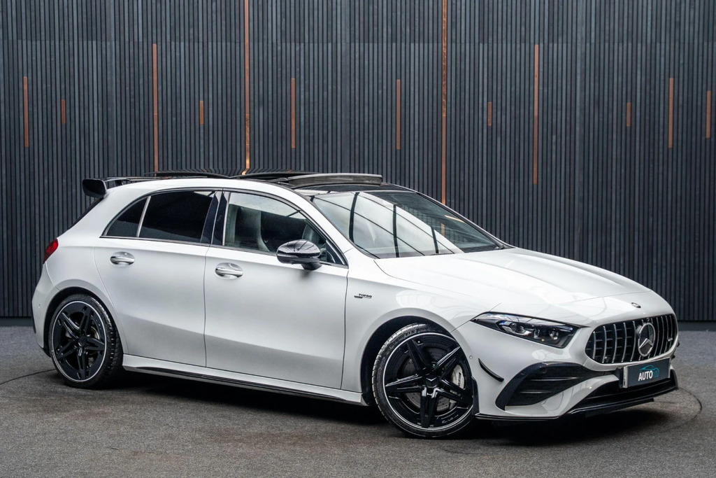 Mercedes-Benz A Class 2.0 A35h Mhev Amg Premium Plus 7G-dct 4Matic Eur KN73LVL White #5