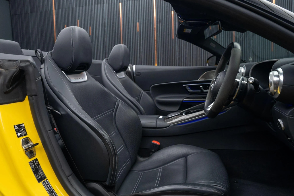 Mercedes-Benz SL Class 4.0 Sl63 V8 Biturbo Amg Premium Plus Spds Mct 4M Yellow #2