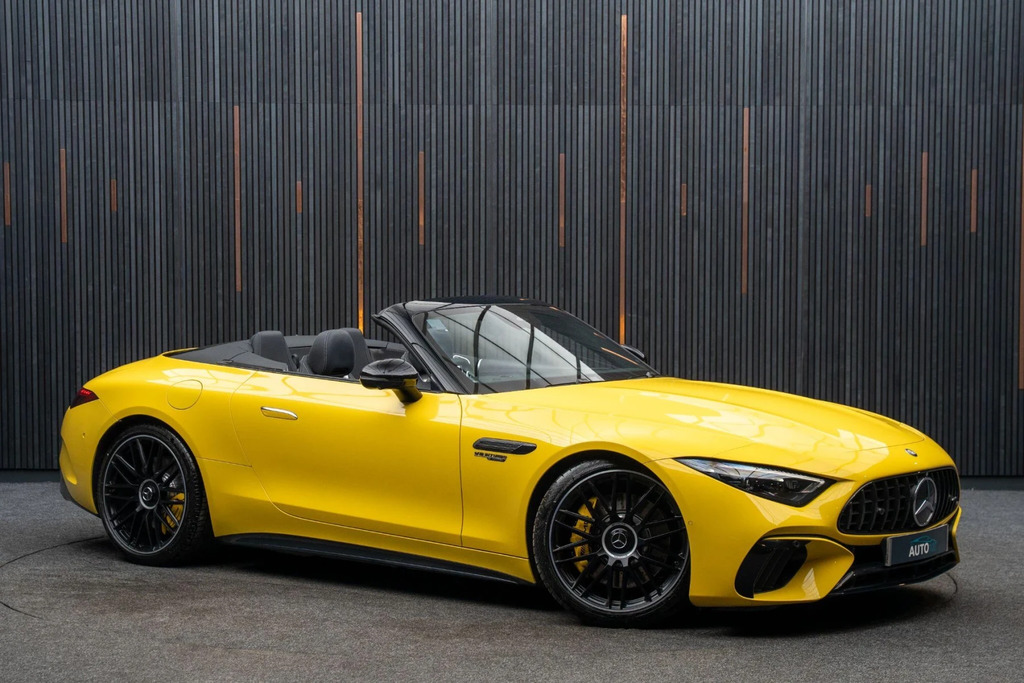 Mercedes-Benz SL Class 4.0 Sl63 V8 Biturbo Amg Premium Plus Spds Mct 4M Yellow #5