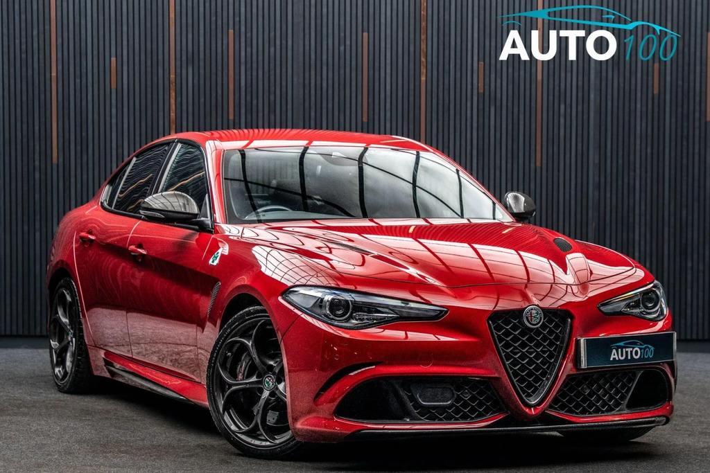 Alfa Romeo Giulia 2.9 V6 Bi-turbo Quadrifoglio Euro 6 Ss Red