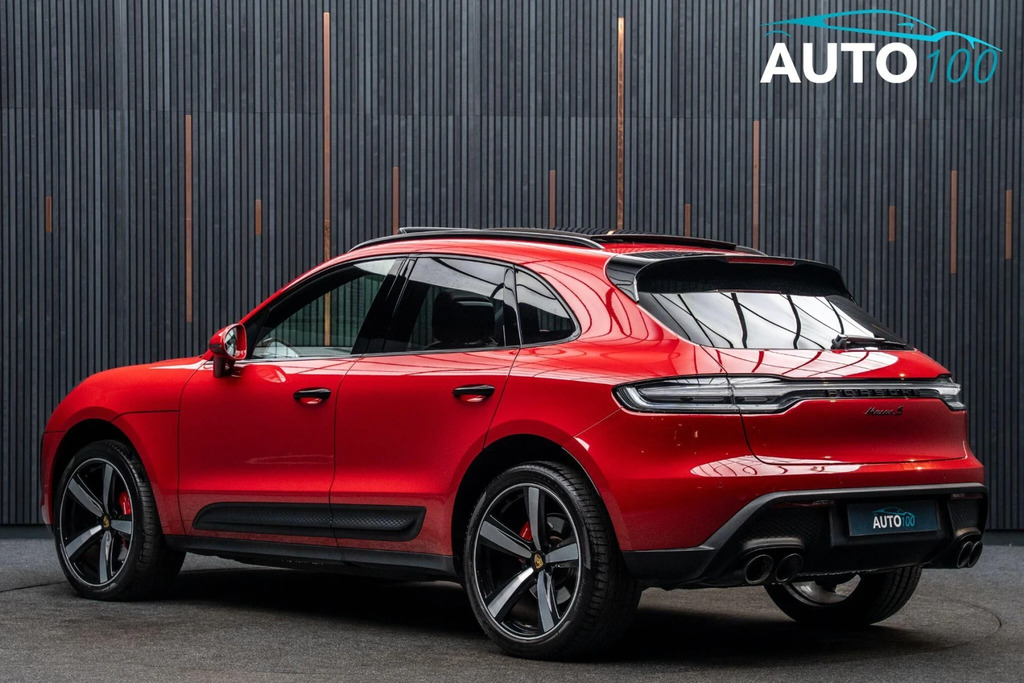 Porsche Macan 2.9T V6 S Pdk 4Wd Euro 6 Ss RE71KUD Red #3