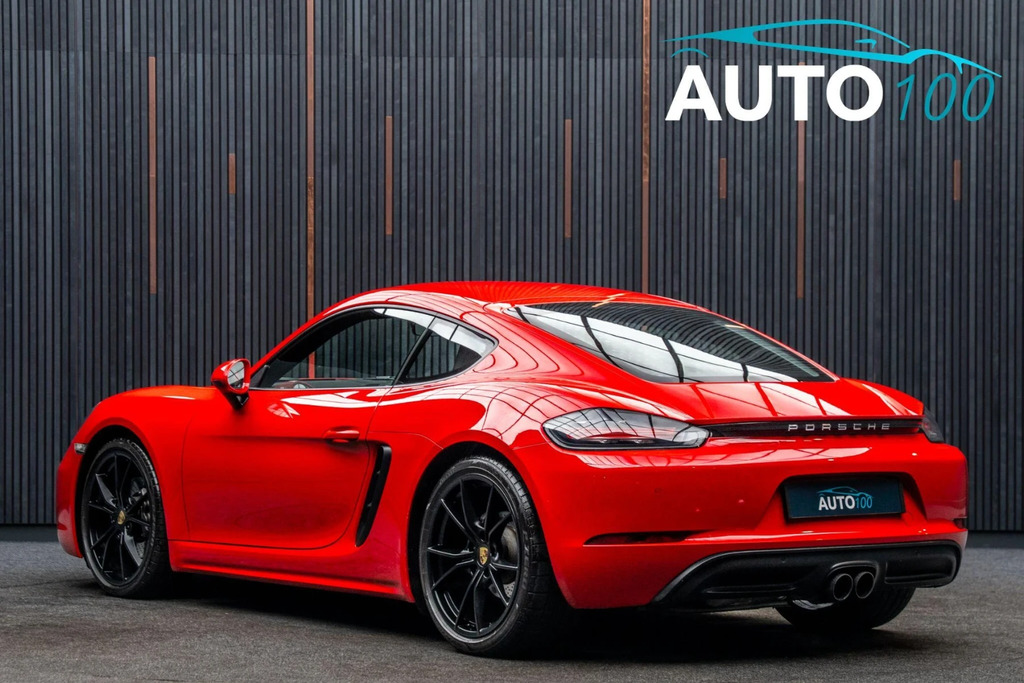 Porsche 718 Cayman 2.0T Pdk Euro 6 Ss Red #3