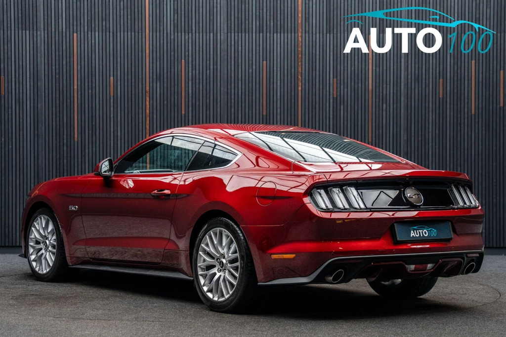Ford Mustang 5.0 V8 Gt Fastback Euro 6 Red #3