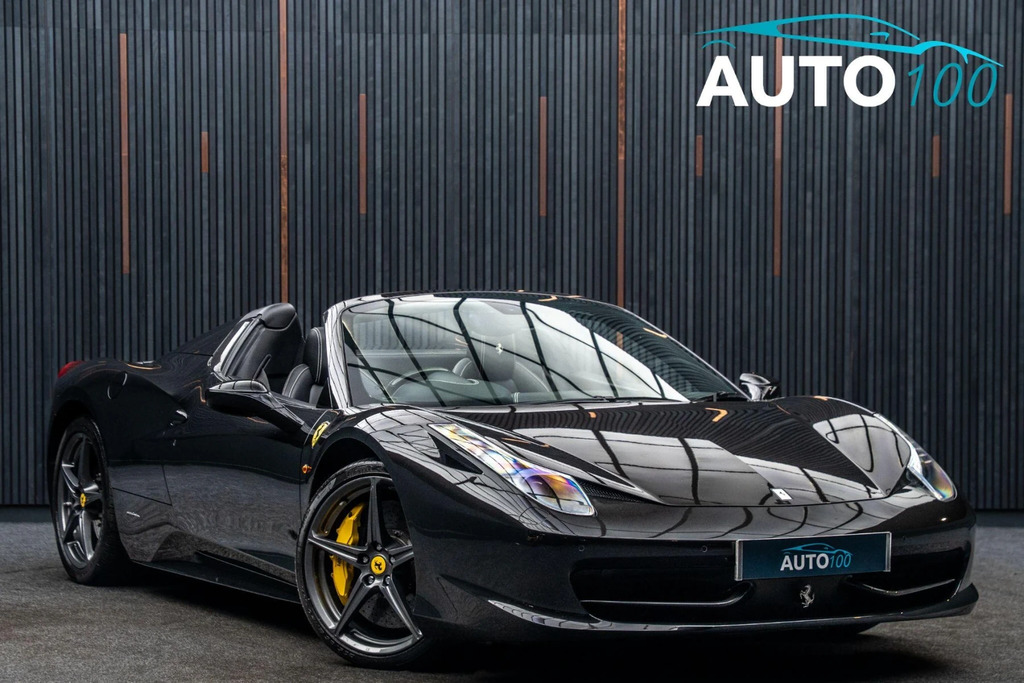 Ferrari 458 4.5 Spider F1 Dct Euro 5 Black