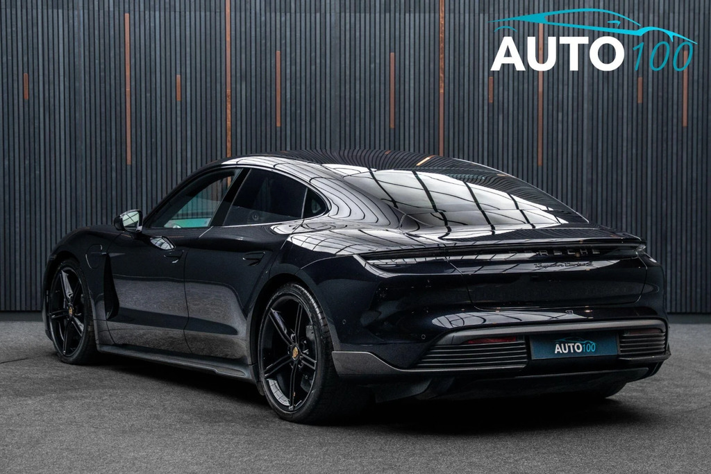 Porsche Taycan Performance Plus 93.4Kwh Turbo S 4Wd 11K SH22HNE Black #3