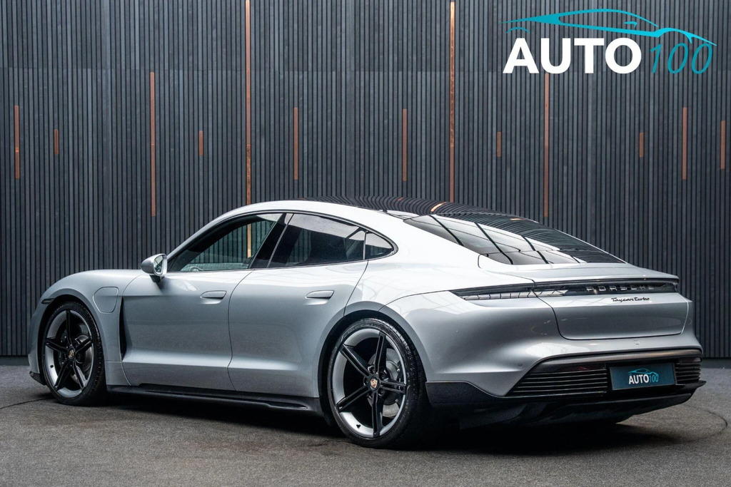 Porsche Taycan Performance Plus 93.4Kwh Turbo 4Wd YY70SSU Silver #3