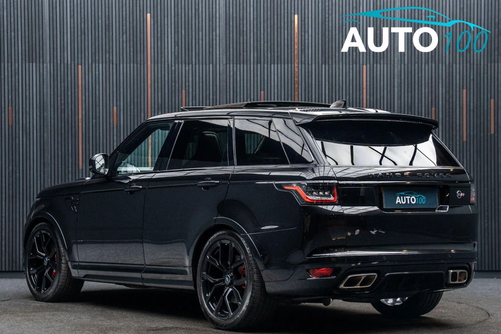 Land Rover Range Rover Sport 5.0 P575 V8 Svr 4Wd Euro 6 Ss BJ20HNU Black #3