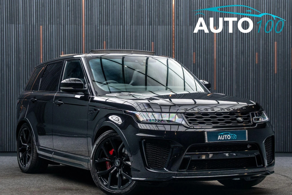 Land Rover Range Rover Sport 5.0 P575 V8 Svr 4Wd Euro 6 Ss Black