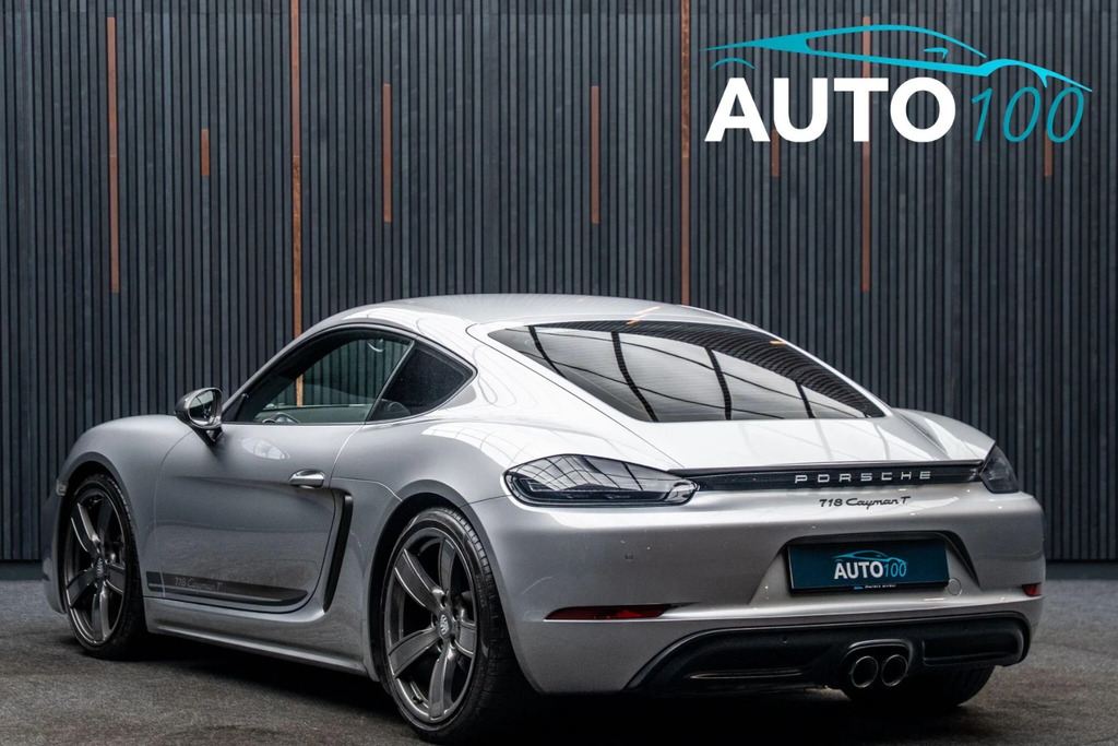 Porsche 718 Cayman 2.0T T Pdk Euro 6 Ss Silver #3
