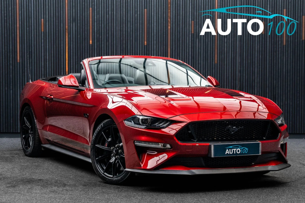 Ford Mustang 5.0 V8 55 Edition Selshift Euro 6 Red