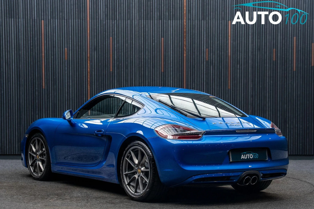 Porsche Cayman 2.7 981 Pdk Euro 6 Ss Blue #3