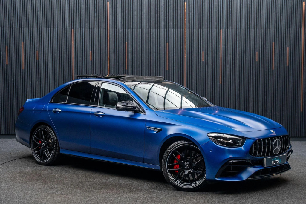 Mercedes-Benz E Class 4.0 E63 V8 Biturbo Amg S Spds Mct 4Matic Euro 6 Blue #5