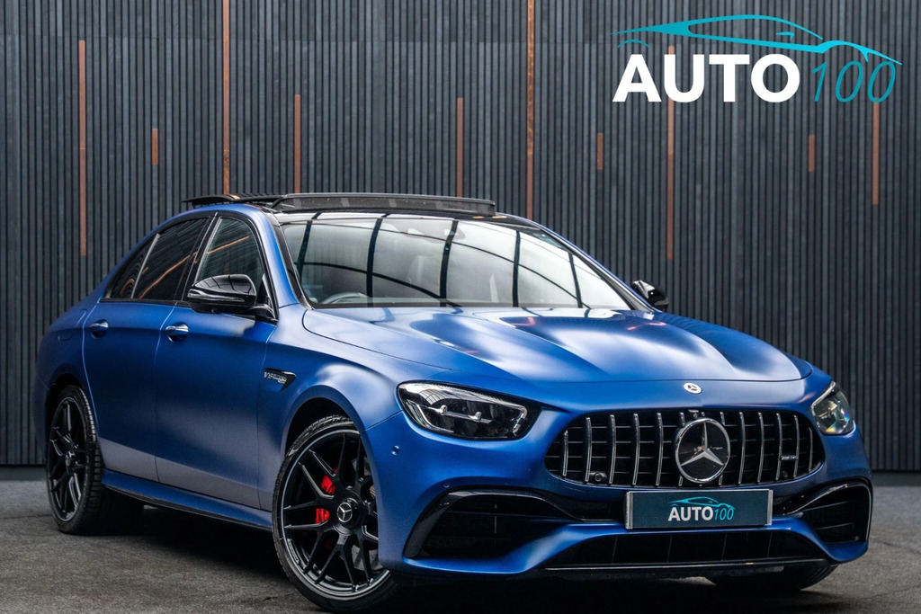 Mercedes-Benz E Class 4.0 E63 V8 Biturbo Amg S Spds Mct 4Matic Euro 6 Blue