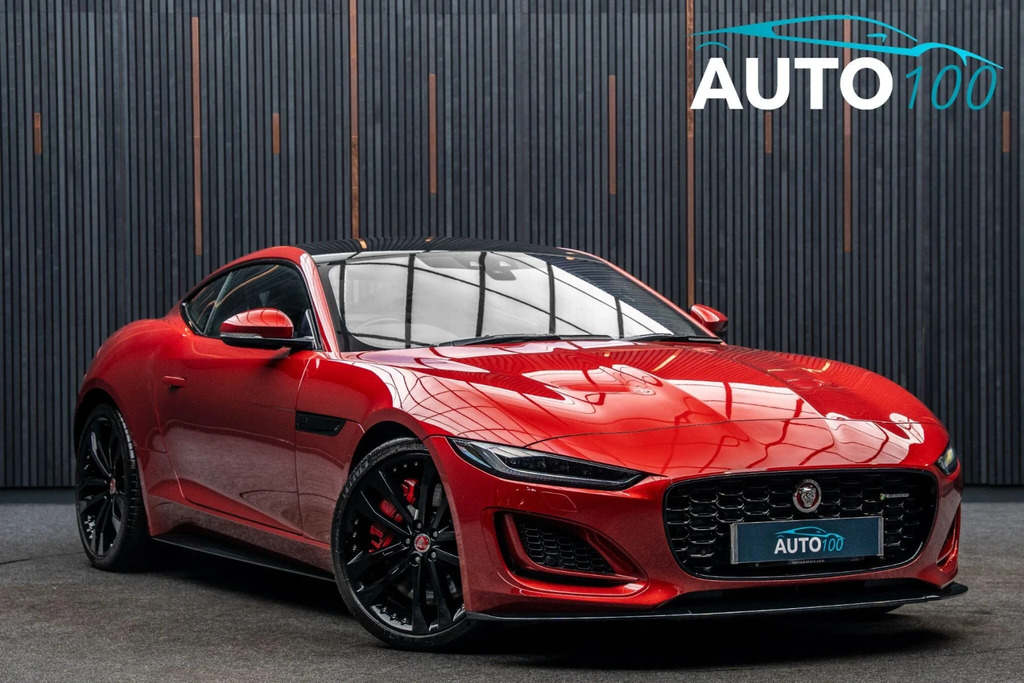 Jaguar F-Type 5.0 V8 R-dynamic Black Euro 6 Ss Red