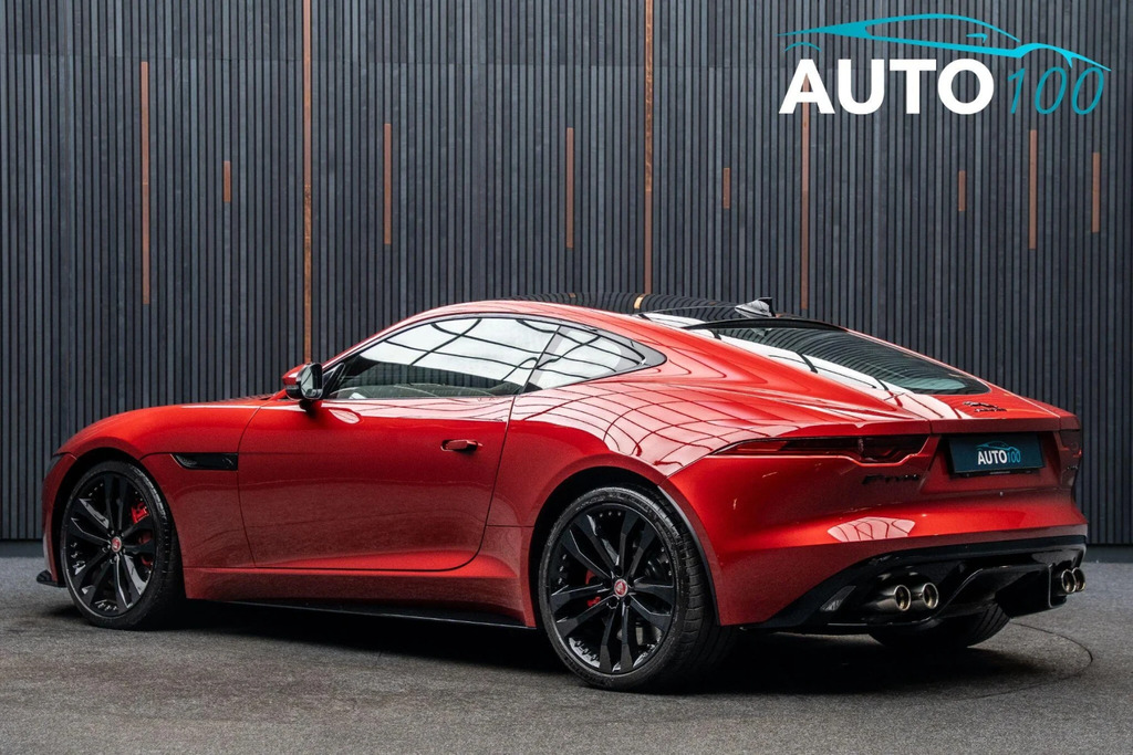 Jaguar F-Type 5.0 V8 R-dynamic Black Euro 6 Ss WA22ZNJ Red #3