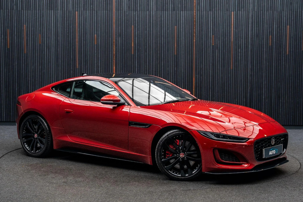 Jaguar F-Type 5.0 V8 R-dynamic Black Euro 6 Ss WA22ZNJ Red #5