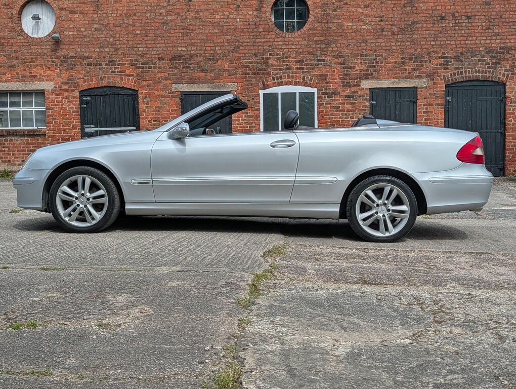 Mercedes-Benz CLK 1.8 Clk200 Kompressor Avantgarde Cabriolet Pet Silver #4