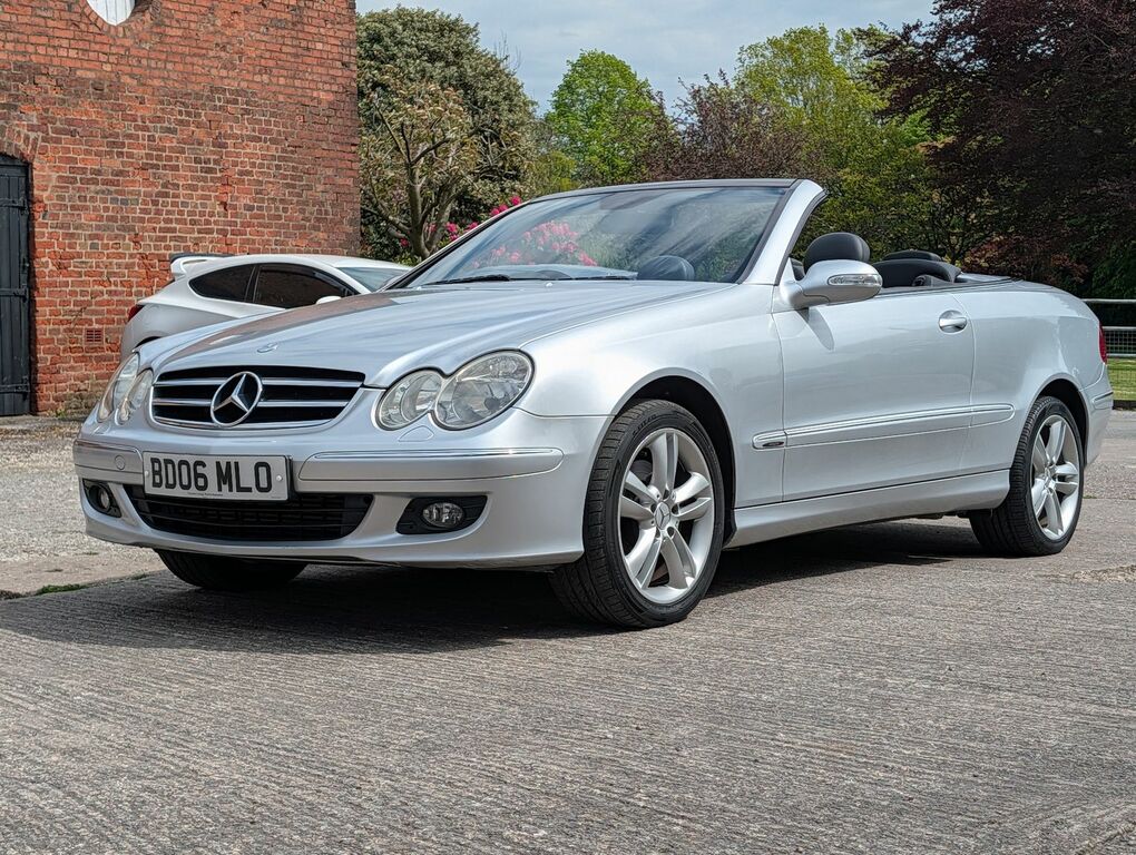 Mercedes-Benz CLK 1.8 Clk200 Kompressor Avantgarde Cabriolet Pet Silver #5
