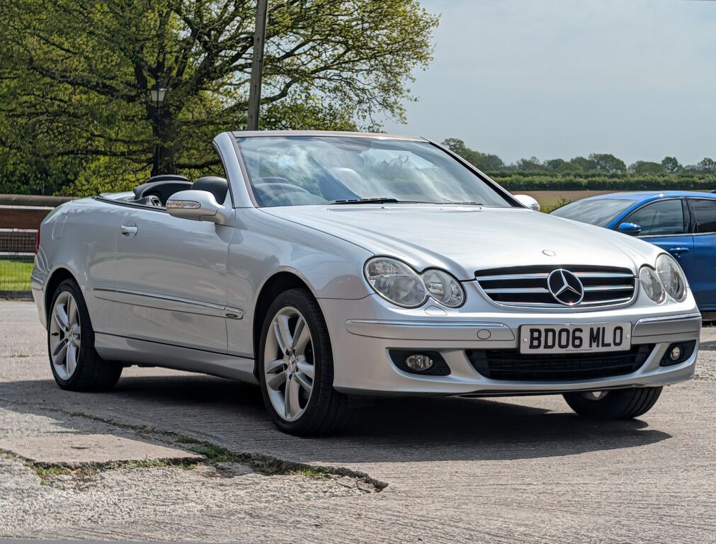 Mercedes-Benz CLK 1.8 Clk200 Kompressor Avantgarde Cabriolet Pet Silver