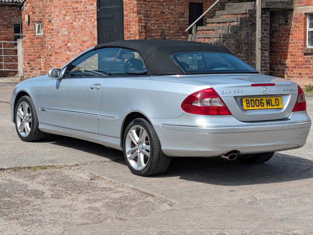 Mercedes-Benz CLK 1.8 Clk200 Kompressor Avantgarde Cabriolet Pet Silver #3
