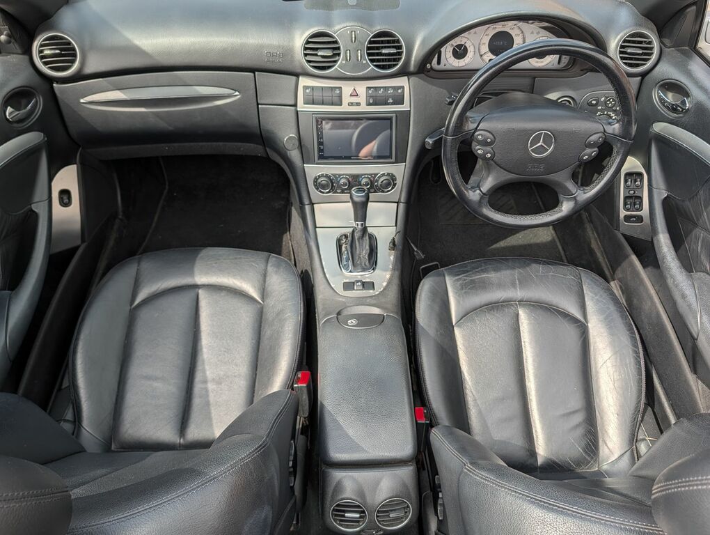 Mercedes-Benz CLK 1.8 Clk200 Kompressor Avantgarde Cabriolet Pet Silver #6