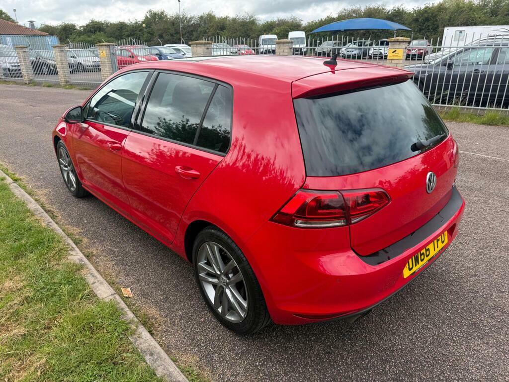 Volkswagen Golf 1.4 Tsi Bluemotion Tech Act Gt Edition Euro 6 S S OW66TFO Red #4