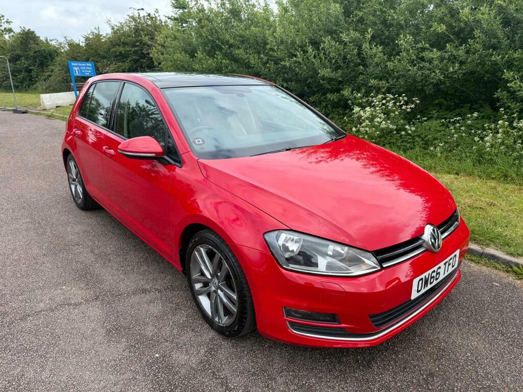 Volkswagen Golf 1.4 Tsi Bluemotion Tech Act Gt Edition Euro 6 S S Red