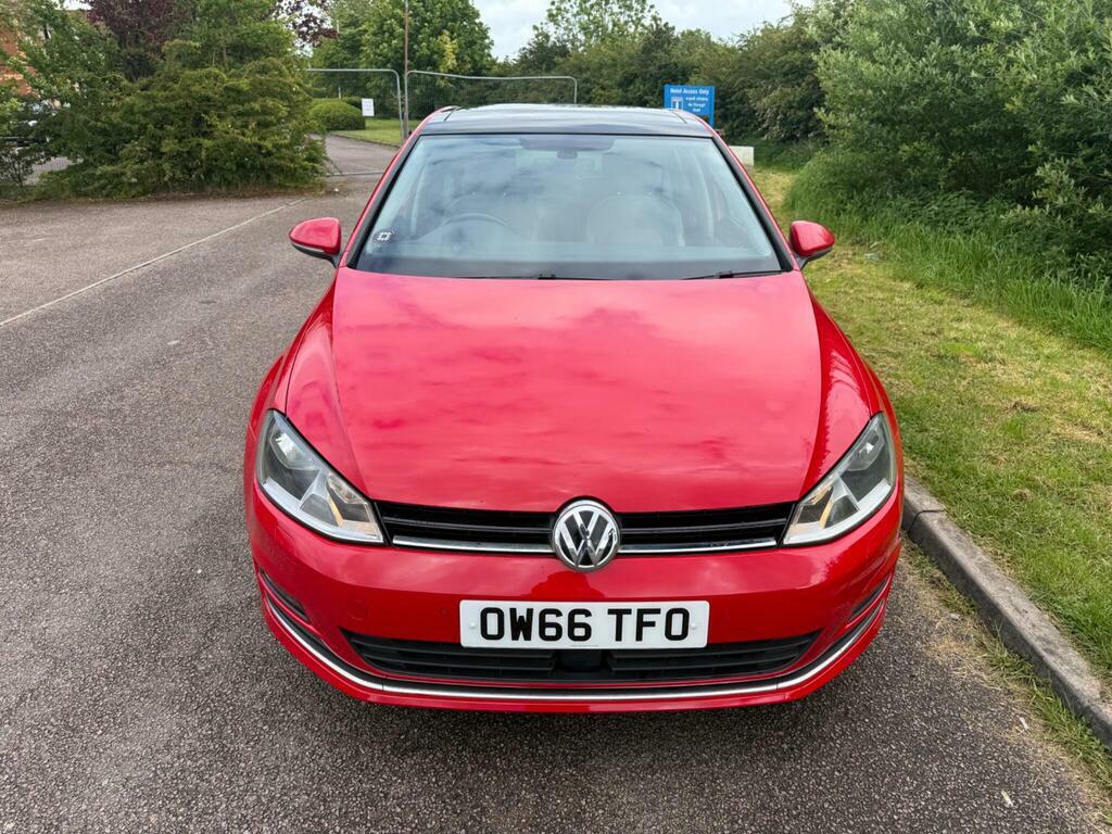 Volkswagen Golf 1.4 Tsi Bluemotion Tech Act Gt Edition Euro 6 S S OW66TFO Red #2