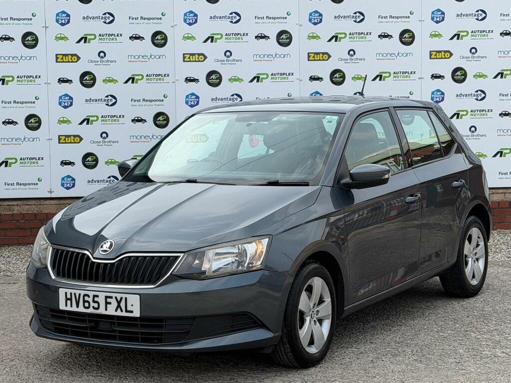 Skoda Fabia Hatchback 1.4 Tdi Se Dsg Euro 6 Ss 201565 HV65FXL Grey #3