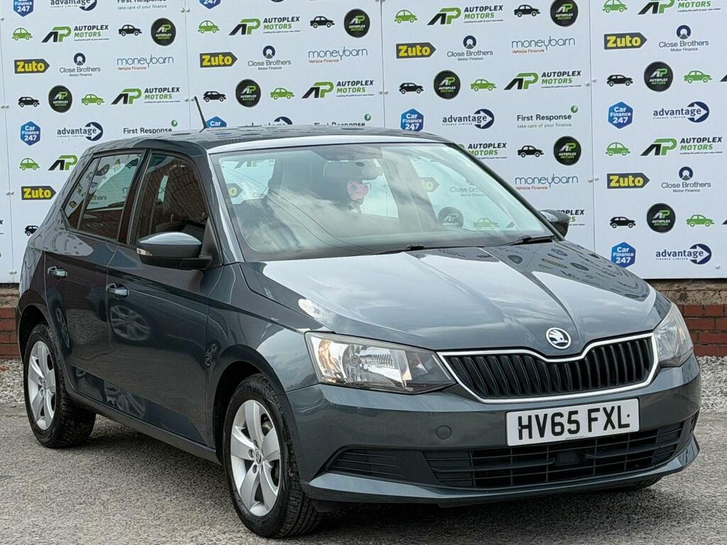 Skoda Fabia Hatchback 1.4 Tdi Se Dsg Euro 6 Ss 201565 HV65FXL Grey #2