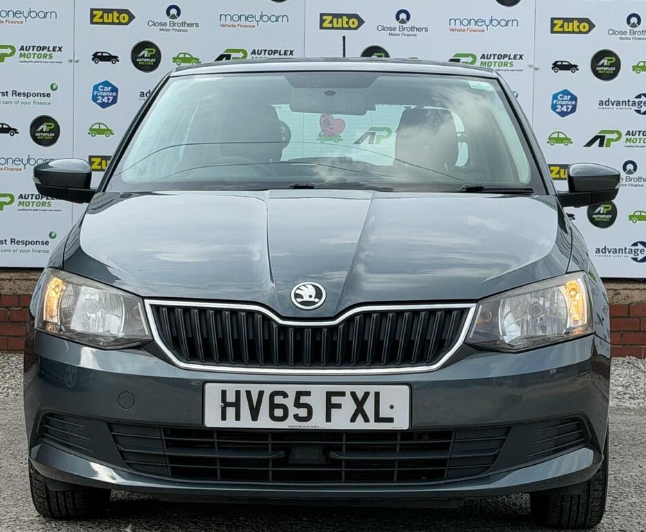 Skoda Fabia Hatchback 1.4 Tdi Se Dsg Euro 6 Ss 201565 HV65FXL Grey #4