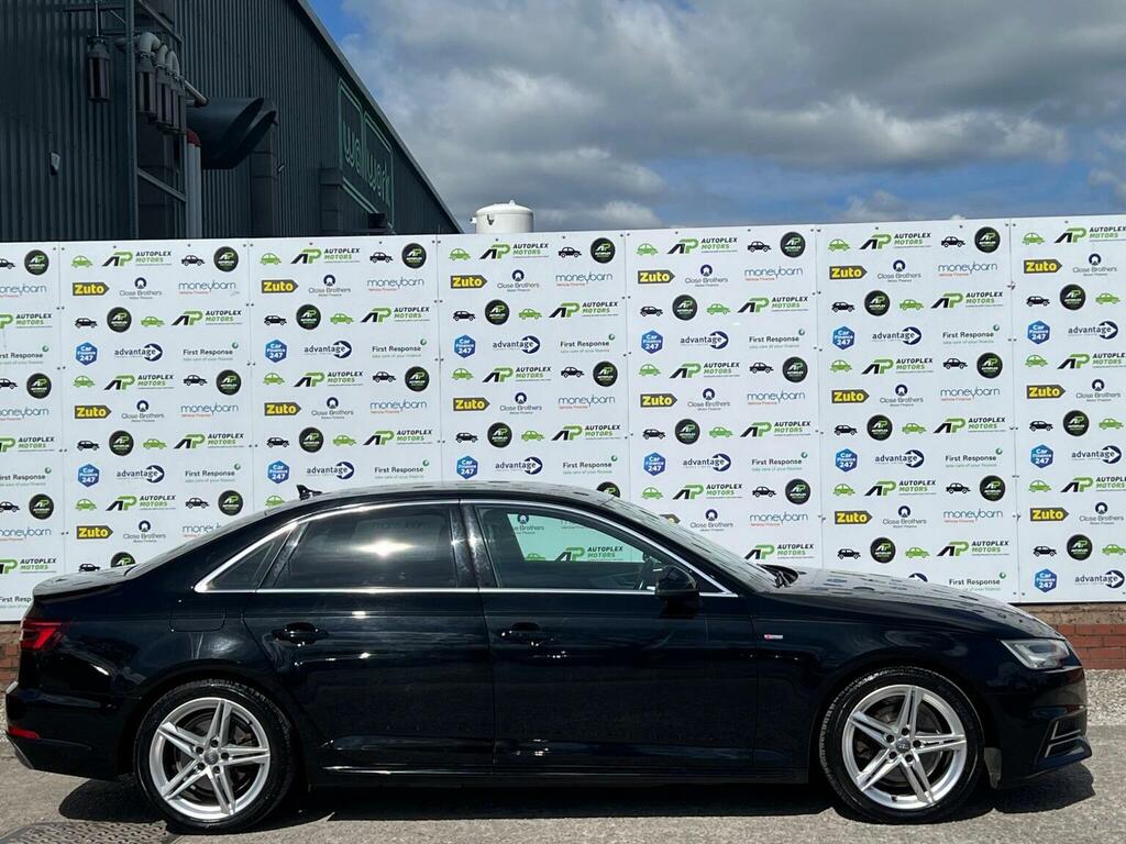 Audi A4 Saloon 1.4 Tfsi S Line Euro 6 Ss 201767 YT67PFJ Black #6