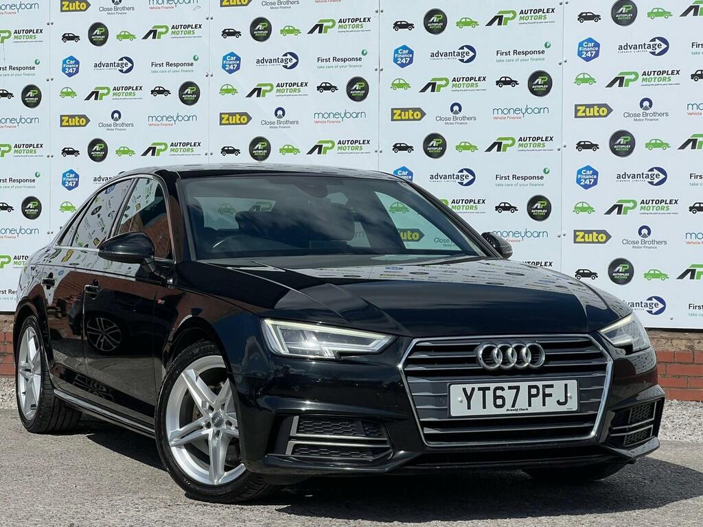 Audi A4 Saloon 1.4 Tfsi S Line Euro 6 Ss 201767 Black
