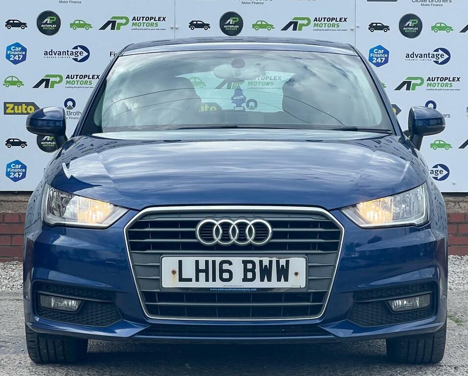 Audi A1 Hatchback 1.6 Tdi Sport S Tronic Euro 6 Ss Blue #3