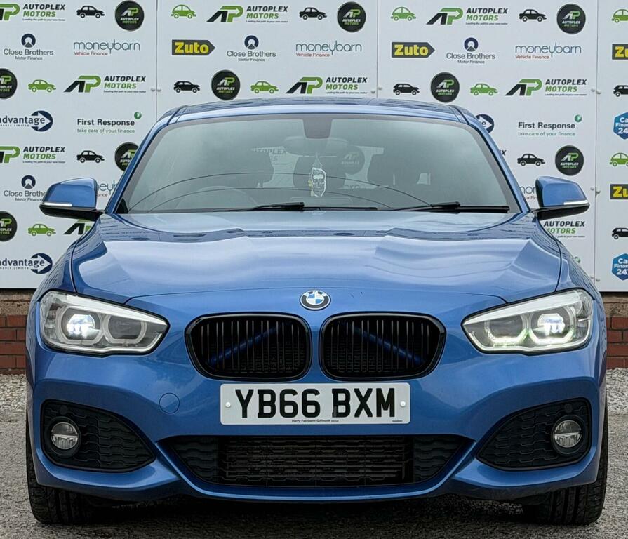 BMW 1 Series Hatchback 1.5 116D M Sport Euro 6 Ss YB66BXM Blue #3