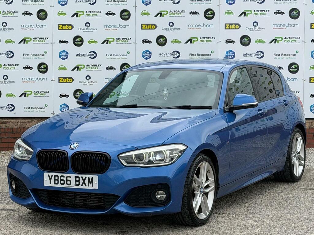 BMW 1 Series Hatchback 1.5 116D M Sport Euro 6 Ss YB66BXM Blue #2