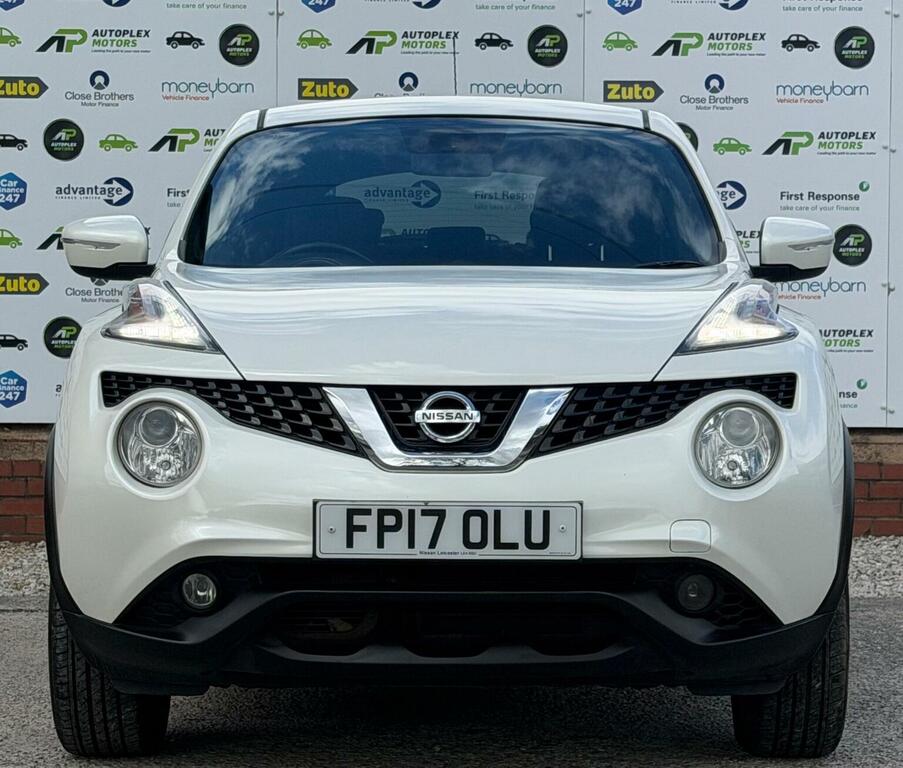 Nissan Juke Suv 1.6 N-connecta Xtron Euro 6 201717 FP17OLU White #5