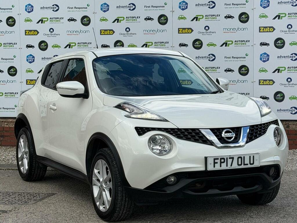 Nissan Juke Suv 1.6 N-connecta Xtron Euro 6 201717 FP17OLU White #3