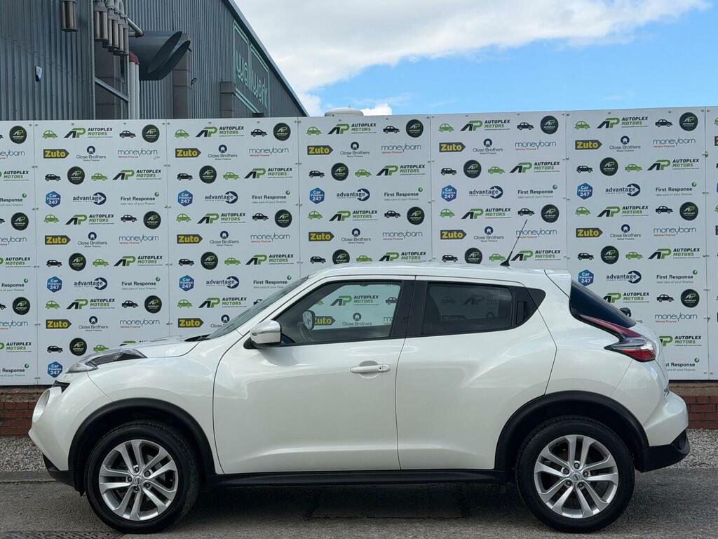 Nissan Juke Suv 1.6 N-connecta Xtron Euro 6 201717 FP17OLU White #6