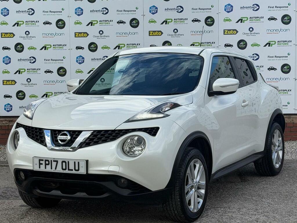 Nissan Juke Suv 1.6 N-connecta Xtron Euro 6 201717 FP17OLU White #4