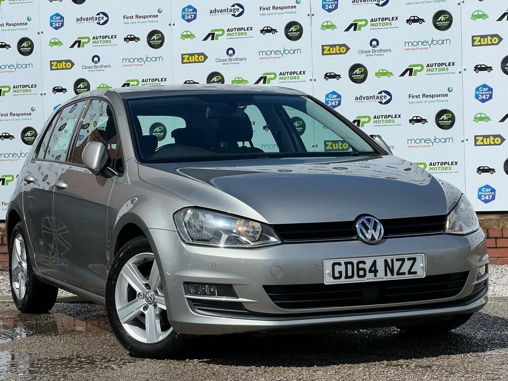 Volkswagen Golf Hatchback 1.6 Tdi Bluemotion Tech Match Dsg Euro 5 GD64NZZ Silver #2